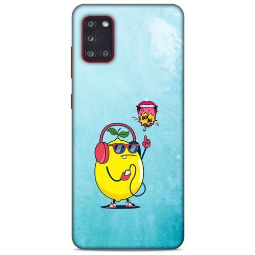 Frutix Limon 01 Samsung Galaxy A31 Kılıf Desenli Silikon