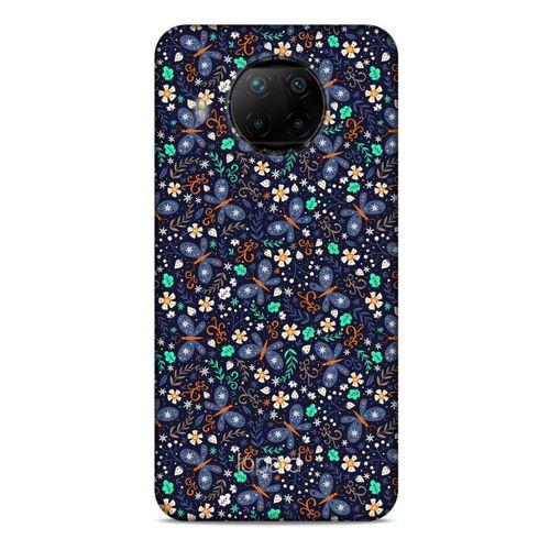 Lopard Xiaomi Redmi Note 9 Pro 5G Uyumlu Kılıf Kelebek Etkisi (8) Baskılı Kılıf