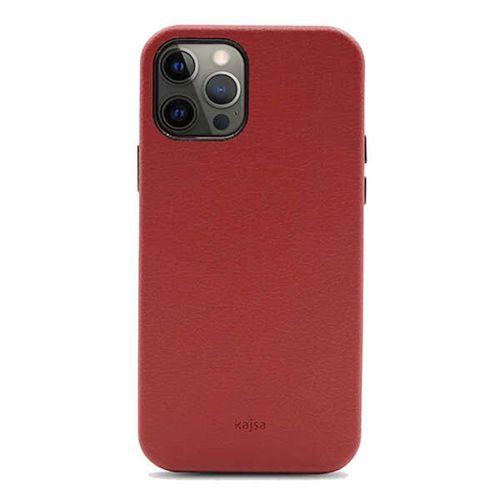 Lopard Apple iPhone 12 Pro Uyumlu Kılıf Kaj Litchi Kapak