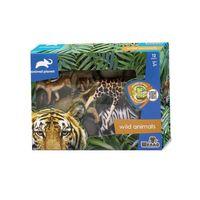 Eğitici Oyuncak  SH-5901 Vardem Kutulu 12 Parça Vahşi Hayvan Seti