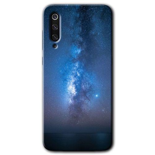 Xiaomi Mi 9 HD Baskılı Kılıf + 9D Tam Ekran Koruyucu - Samanyolu