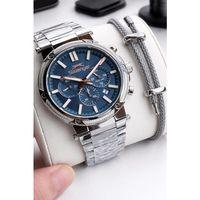 Slazenger İtalyan Tasarım Bileklik Hediyeli 2 Yıl Garantili 10 Atm Çelik Erkek Kol Saat ESL.2603.390