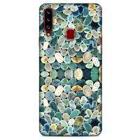 Samsung Galaxy A20s Kılıf Baskılı Özel Seri Taşlı (48) Bumper Kılıf