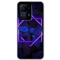 Mi Mix 4 Kılıf HD Desen Baskılı Arka Kapak - Mekanik Yaprak 5