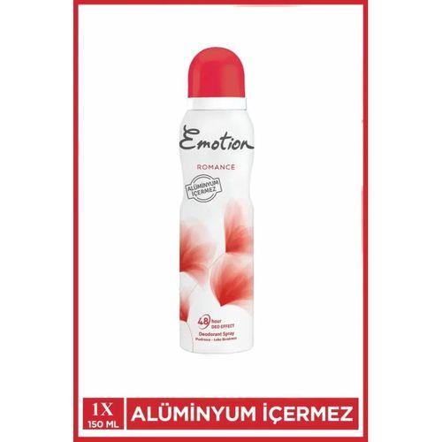 Emotion Romance Kadın Vegan Deodorant 150 Ml Hızlı Kurur, Leke Bırakmaz