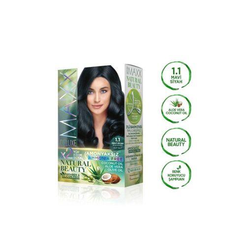 Natural Beauty Amonyaksız Saç Boyası 1.1 Mavi Siyah