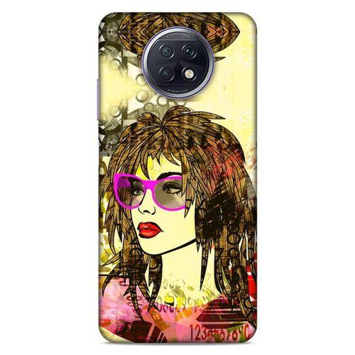 Lopard Xiaomi Redmi Note 9T Uyumlu Kılıf Sürreal Yüzler ♀ (18) Telefon Kılıfları Desenli