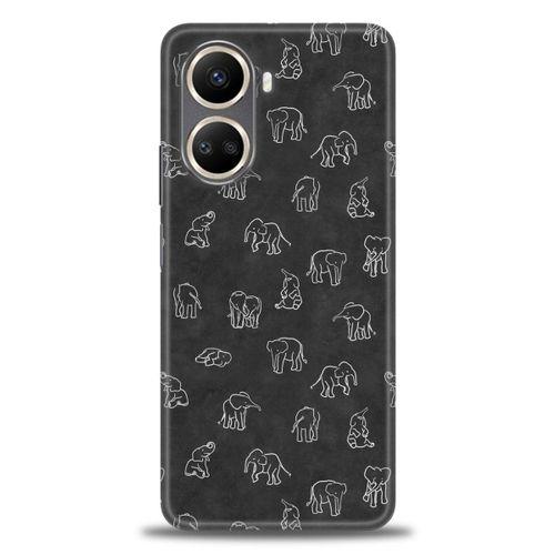 Tecno Camon 19 Pro Kılıf HD Baskılı Kılıf - Filler + Tam Ekran Koruyucu