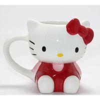 3d Hello Kitty Tasarımı Porselen Kupa Bardak