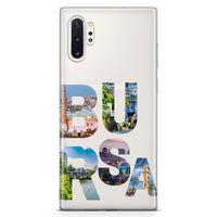 Samsung Galaxy Note 10 Plus Kılıf Bursa Gezi Arka Kapak Koruma Desenli Full Koruyucu