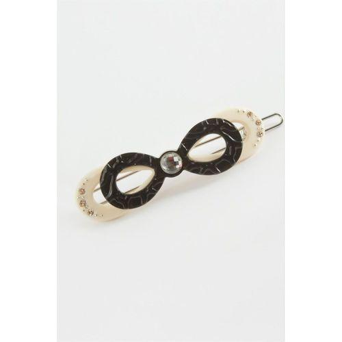 Sonsuzluk Taşlı Klipsli Toka