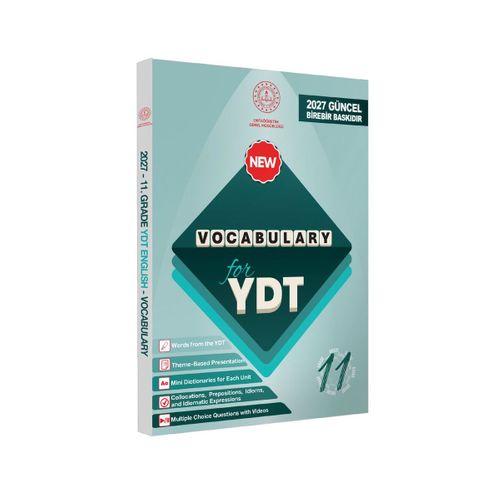 2027 YDT MEBİ İngilizce 11 Sınıf Vocabulary Kelime Bilgisi Soru Bankası Kitabı Çözümlü BASKI ÜCRETİ