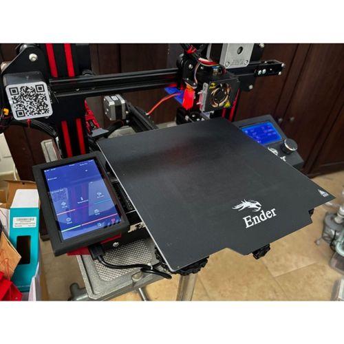 14. Raspberry Pi 3b Klipper Tutucu Ender3 için 3D Baskı (Bu ürün Sadece Plastik parçadır - Almadan Önce Soru Sorabilirsiniz)