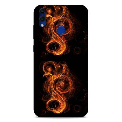Lopard Huawei Honor 8C Uyumlu Kılıf FireX (23) Ultra Koruma Kılıfı Ateşten Simge