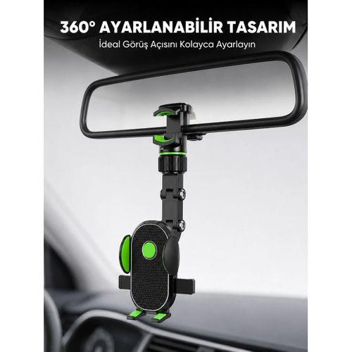 Dikiz Aynasına Ve Koltuk Başlığına Uyumlu Telefon Tutucu Yeni Nesil