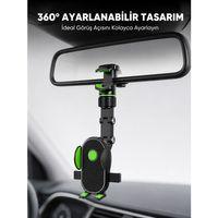 Dikiz Aynasına Ve Koltuk Başlığına Uyumlu Telefon Tutucu Yeni Nesil
