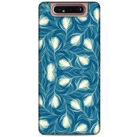 Samsung Galaxy A80 Kılıf Desenli Özel Seri Tüyler (43) Thin Fit Kılıf