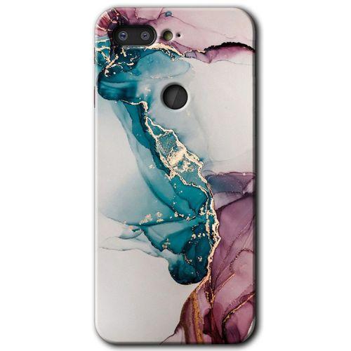 General Mobile GM 9 Pro HD Baskılı Kılıf + 9D Tam Ekran Koruyucu - Liquid Mermer