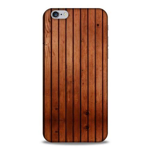 Lopard Apple Iphone 6S Uyumlu Kılıf Wood'X (12) Koruyucu Silikon Desenli