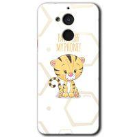 General Mobile GM 8 HD Baskılı Kılıf + 9D Tam Ekran Koruyucu - Sevimli Kedi 1