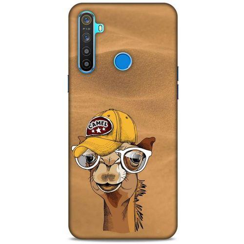 Animax Şapkalı Deve Oppo Realme 5i Kılıf Desenli Silikon