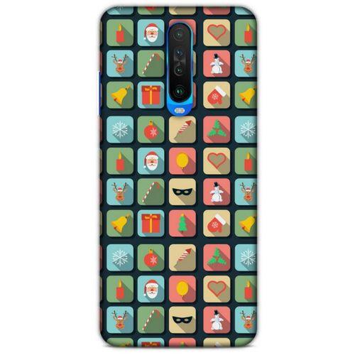 Yılbaşı Süsleri 15 Xiaomi Redmi K30 Kılıf Silikon Kapak