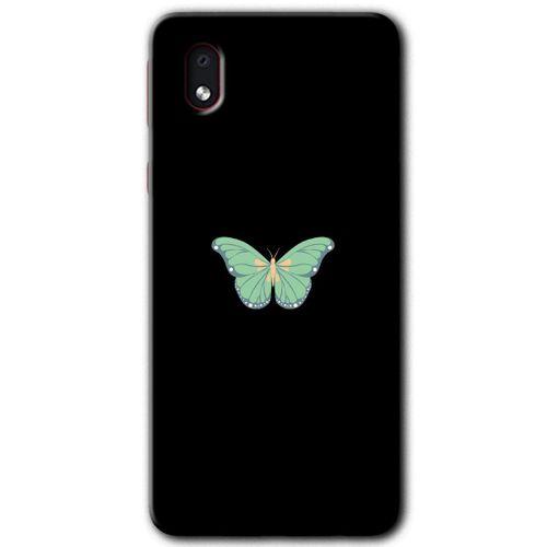 Potkal Hediye Fabrikası Samsung Galaxy A01 Core Kılıf HD Desen Baskılı Arka Kapak - Butterfly Tree