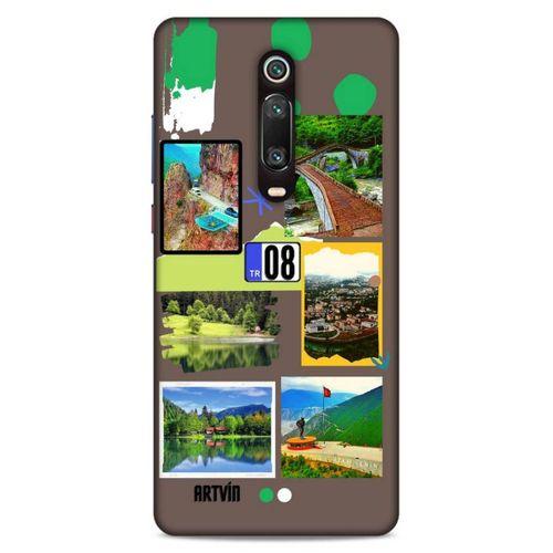Lopard Xiaomi Mi 9T Uyumlu Kılıf Şehirli ※ (8) Artvin Baskılı Kılıf