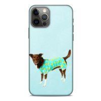 Apple iPhone 12 Pro Kılıf Köpek Kıyafetleri (48) Bumper Kılıf Fanila