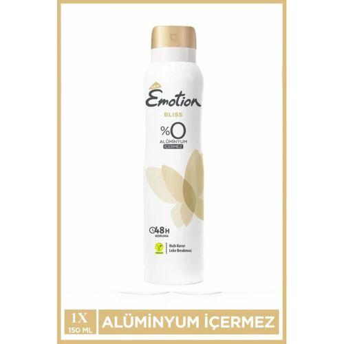 Emotion Bliss Kadın Vegan Deodorant 150 Ml Hızlı Kurur , Leke Bırakmaz