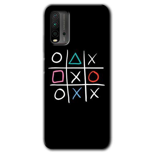 Poco M3 Kılıf HD Desen Baskılı Arka Kapak + Temperli Cam - Sauce