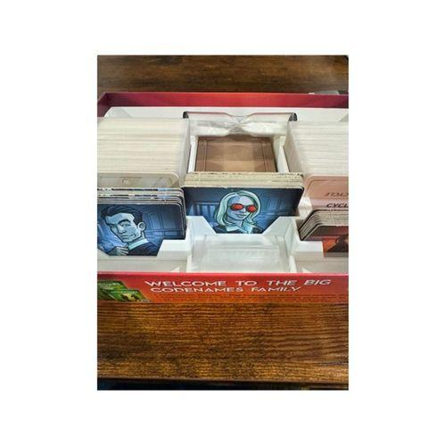 Codenames Oyun Düzenleyici Kutusu (Kapaklı Kartlar için) (Bu ürün Sadece Plastik parçadır - Almadan Önce Soru Sorabilirsiniz)