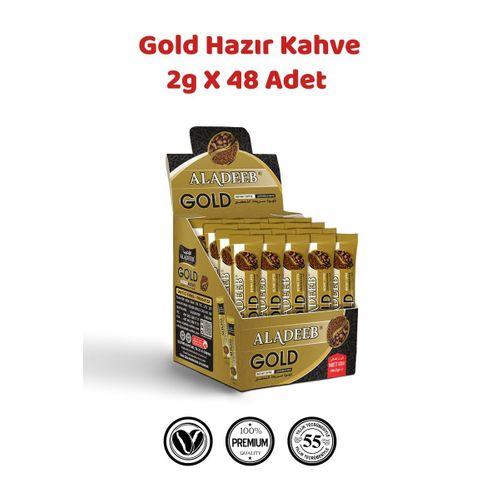 Gold Hazır Kahve 2 g x 48 Adet Şekersiz Çözünebilir Kahve