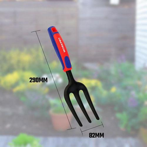 WORKPRO WP331027 290x82mm Çelik Profesyonel Mini Bahçe Çatalı