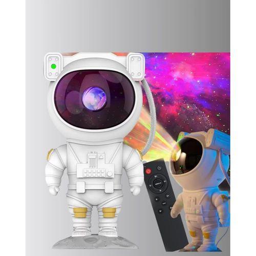 Astronot Şekilli Galaxy Projeksiyon Lambası Nebula Efektli Dekoratif Lamba