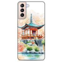 Lopard Samsung Galaxy S21 Plus Uyumlu Kılıf Japonya (39) Liquid Crystal Kılıf