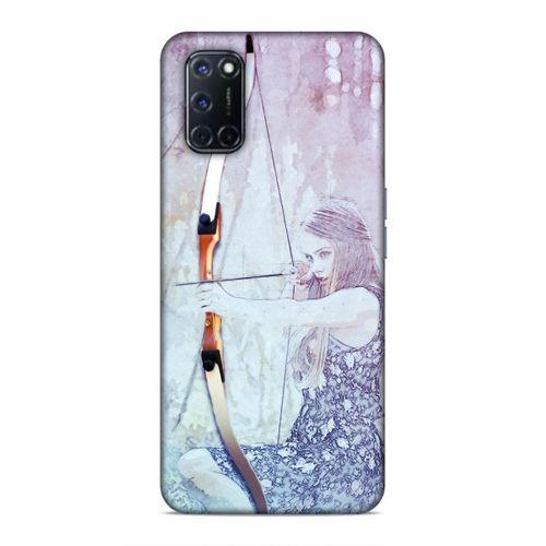 Oppo A52 Kılıf Okcu Arka Kapak Silikon Koruma Full Koruyucu