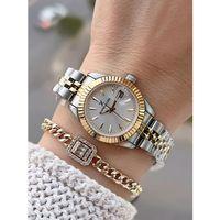 Daniel Klein Çelik Kordonlu 2 Yıl Garantili 3 Atm Suya Dayanıklı Kadın Kol Saati+Bileklik BD.10030.6