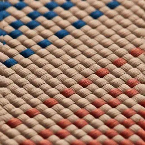 Apple iPhone 16 Pro Max Kılıf M-safe Şarj Özellikli Grip 3 Standlı Aramid Fiber Pitaka Tactile Woven Sunset-Moonrise Serisi Sunset Kapak