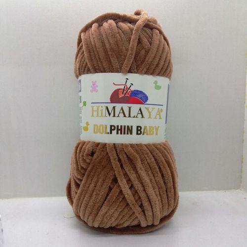 Himalaya Dolphin Baby Kadife Örgü İpi 80337 - Açık Kahverengi