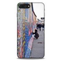 Apple Iphone 8 Plus Kılıf Almanya (40) Fit Silikon Kılıf Berlin Duvarı