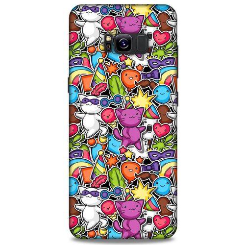 Samsung Galaxy S8 Plus Kılıf Japonya (16) Kalın Kılıf Japon Pokemon