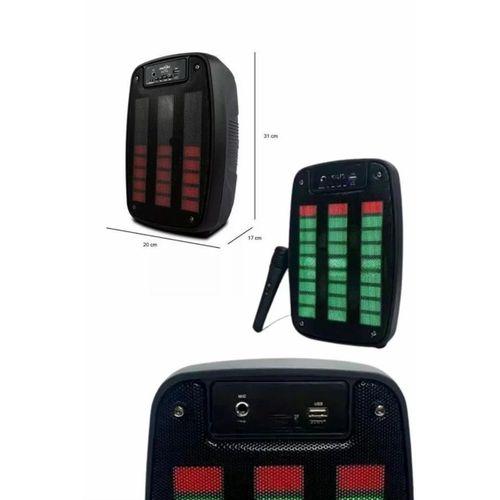 Bluetooth Hoparlör Taşınabilir Şarjlı Işıklı Büyük Boy Yüksek Ses Kaliteli