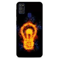 Lopard Samsung Galaxy M21 Uyumlu Kılıf FireX (39) Liquid Crystal Kılıf Ampul