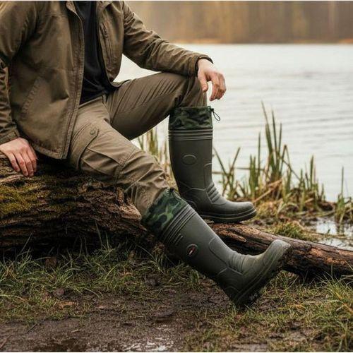 Akinalbella 013 Eva Uzun Avcı 40cm Konçlu Hafif Çizme