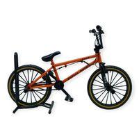 Model Araçlar -1:8 Metal BMX Bisiklet - Die -Cast 17 cm - Turuncu
