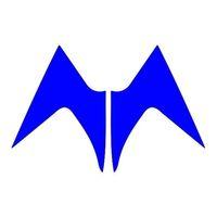 MONDİAL Mondial Mh Drift 2011 - 2020 Uyumlu Mavi Ön Siperlik Yan Sticker