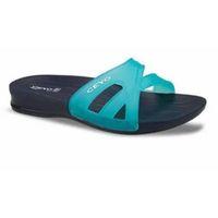 Ceyo 9942 5ı Turkuaz Ortopedik Kadın Terlik