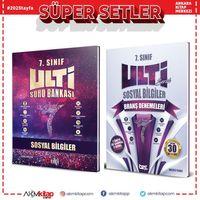 Ulti 7.Sınıf Sosyal Bilgiler Soru Bankası ve Deneme Seti 2 Kitap