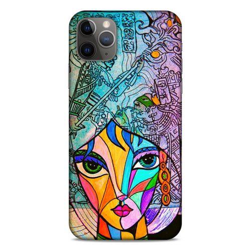 Lopard Apple Iphone 11 Pro Max Uyumlu Kılıf Sürreal Yüzler ♀ (48) Bumper Kılıf Desenli